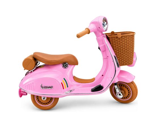 Lean Cars Vespa XW-03 35W Pink Battery Scooter Новости - Детские товары