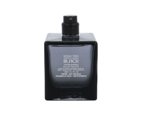 Antonio Banderas Tester Seduction in Black 100ml Vīriešu Smaržas