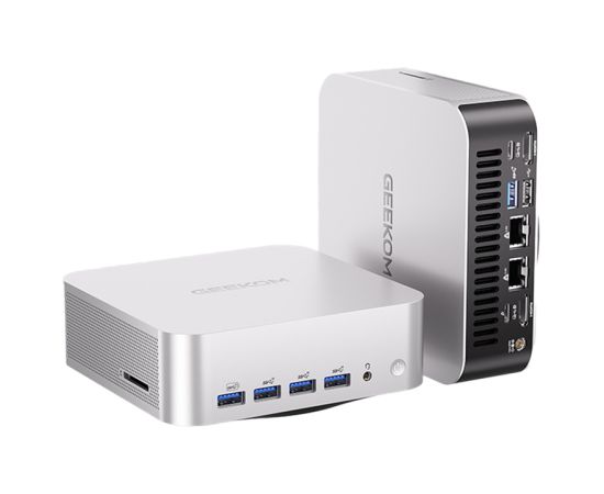 GEEKOM A9MAX Mini PC AMD AI 9 HX 370 32GB 1TB + Win 11 Pro Personālie datori