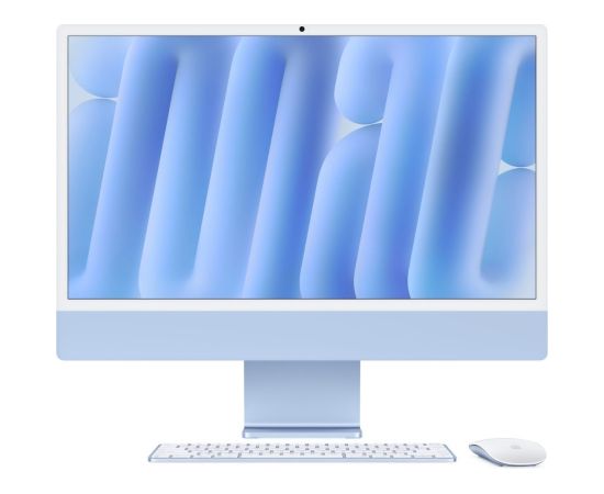 Apple iMac 24 Retina 4.5K Apple M4 8C CPU 8C GPU 16GB 256GB Blue INT All In One Datori (AIO)
