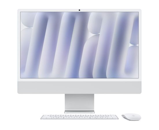 Apple iMac 24 Retina 4.5K Apple M4 8C CPU 8C GPU 16GB 256GB Silver INT All In One Datori (AIO)