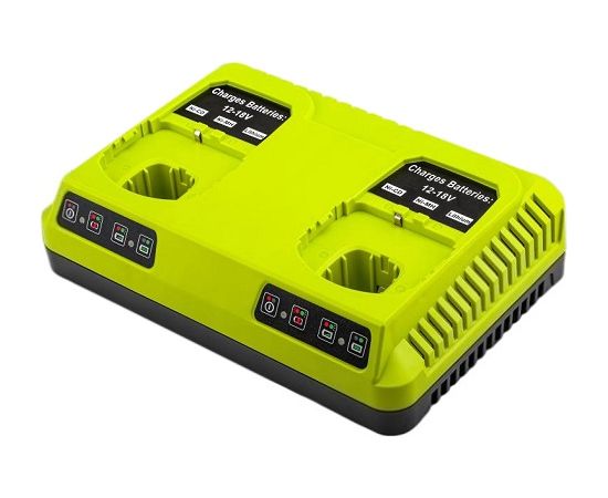 Extradigital Зарядное устройство для электроинструментов RYOBI P117, 18V, 3A, Li-ion Аккумуляторы