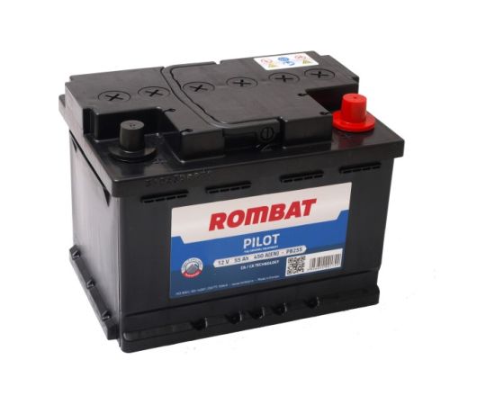 Rombat Pilot 12V 55Ah 450A(EN) LB2 242x175x175 0/1 EAN5946602001722 Akumulatori