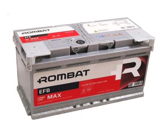Rombat EFB 12V 95Ah 850A(EN) L5 353X175X190 0/1 EAN5946602007601 Akumulatori