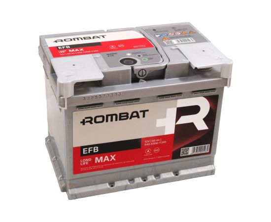 Rombat EFB 12V 60Ah 640A(EN) L2 242x175x190 0/1 EAN5946602005485 Akumulatori