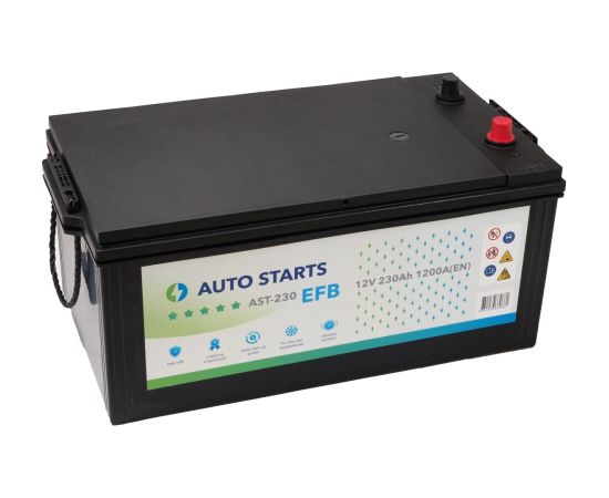 AUTO STARTS EFB 12V 230Ah 1200A(EN) 518x276x242 3/1 EAN4751039330861 Akumulatori