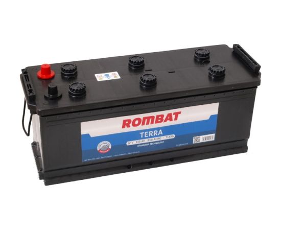 Akumulators Rombat TERRA 12V 135Ah 850A(EN) MB14 511x190x217 3/1 Akumulatori