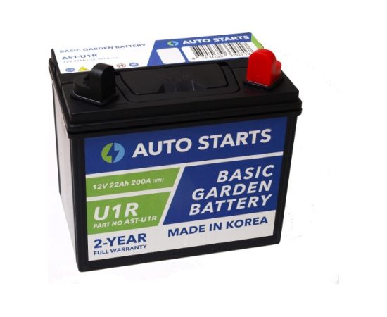 AUTO STARTS BASIC GARDEN BATTERY U1R 12V 22Ah (c20) 200A (EN) 197x130x158/185 0/1 EAN4751039330717 Akumulatori