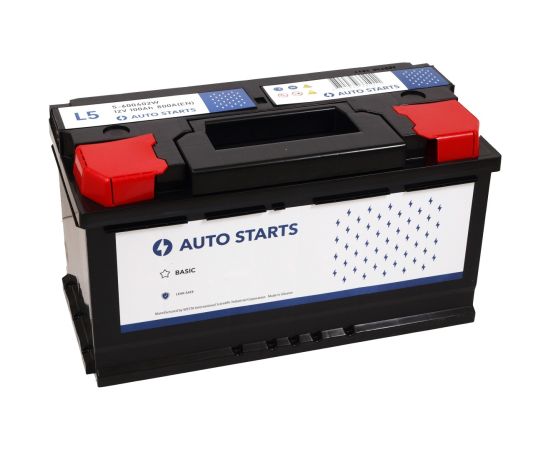 AUTO STARTS WESTA 12V 100Ah, 800A (EN) 353x175x190 0/1 EAN4751039331011 Akumulatori
