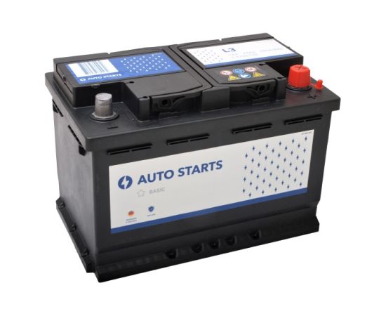 AUTO STARTS BASIC 12V 74Ah, 680A (EN) 278x175x190 0/1 EAN4751039330489 Akumulatori
