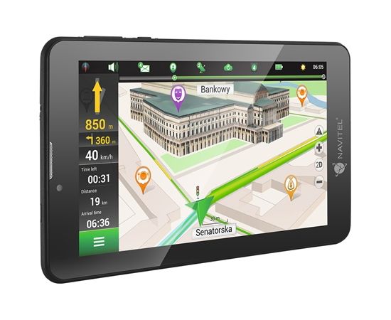 Navitel Tablet PC T700 3G 7" touchscreen IPS, Bluetooth, GPS (satellite), Maps included