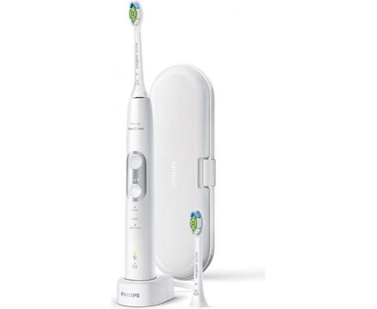 PHILIPS HX6877/28 ProtectiveClean 6100 Sonic elektriskā zobu birste balts ar sudrabu