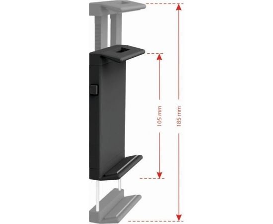 Swissten S-Grip T1-OP Universāls Auto Stiprinājums Pagalvim Planšetēm / Telefoniem / GPS Melns