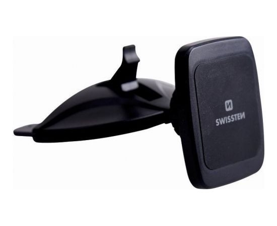 Swissten S-Grip M5-CD1 Universāls Auto Stiprinājums CD Magnetolai Planšetēm / Telefoniem / GPS Melns