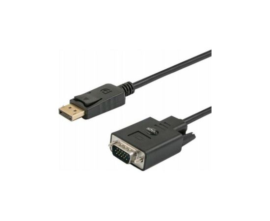 Kabelis SAVIO DisplayPort - VGA 1.8m  Кабель HDMI