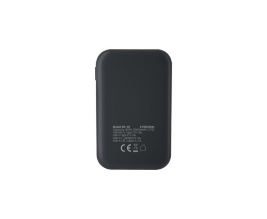 Enerģijas krātuve SAVIO Power Bank 10000mAh 10W PD Black Power Banks