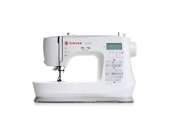 Singer Sewing Machine C5955 Number of stitches 417 Number of buttonholes 8 White Швейные машины