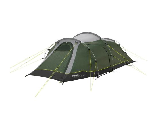 Outwell Two Room Tunnel Tent Earth 3 Plus 3 person(s) Green Палатки