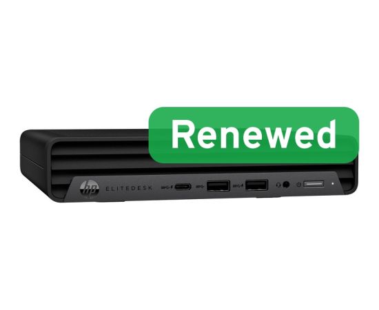 HP Grade A EliteDesk 800 G6 i5-10500 16GB 256GB SSD Intel UHD Graphics 630 W11 Pro HP Renewed Kомпьютеры после ремонта