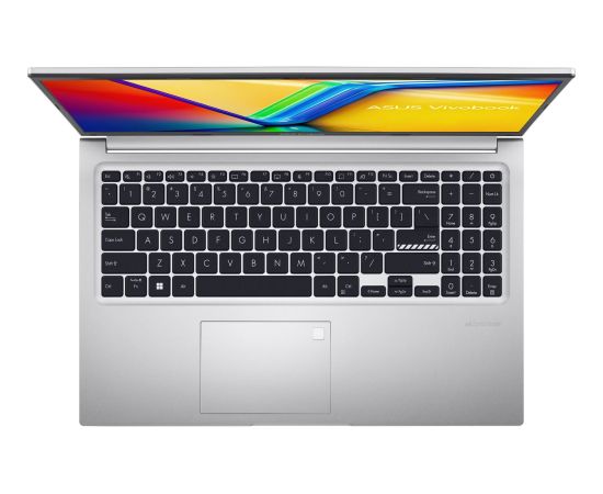 ASUS Vivobook 15 M1502YA-BQ336W AMD Ryzen™ 5 7430U Laptop 39.6 cm (15.6") Full HD 16 GB DDR4-SDRAM 512 GB SSD Wi-Fi 6E (802.11ax) Windows 11 Home Silver Portatīvie datori