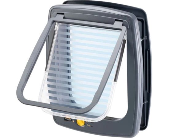 FERPLAST Swing 11 grey - dog and cat door - 31 x 9.6 x 38.4 cm Suņu un kaķu transport somas