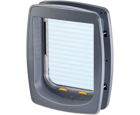 FERPLAST Swing 11 grey - dog and cat door - 31 x 9.6 x 38.4 cm Suņu un kaķu transport somas