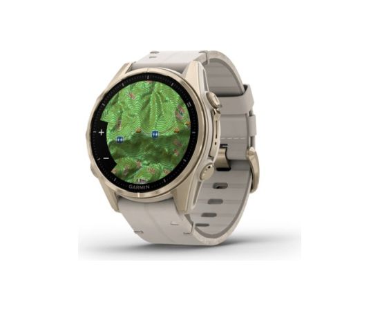 Garmin Fenix 8 3.3 cm (1.3") AMOLED 43 mm Digital 416 x 416 pixels Touchscreen Gold Wi-Fi GPS (satellite) Smart-Watch Умные часы