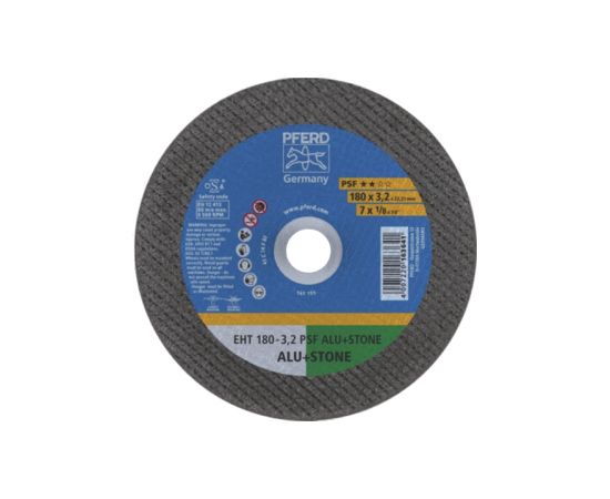 Abrazīvais griešanas disks Pferd EHT180; 180x3,2x22,23 mm alumīnijam Различные диски