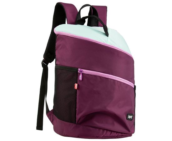 Mugursoma, ZIPIT, Looper mugursoma, BP-NL5, violeta un piparmētru zaļa Mugursomas