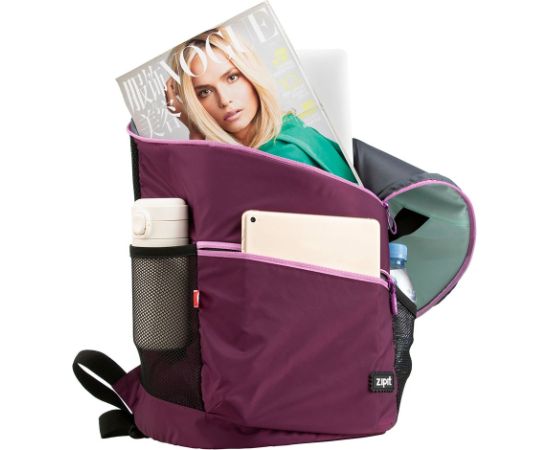 Mugursoma, ZIPIT, Looper mugursoma, BP-NL5, violeta un piparmētru zaļa Mugursomas