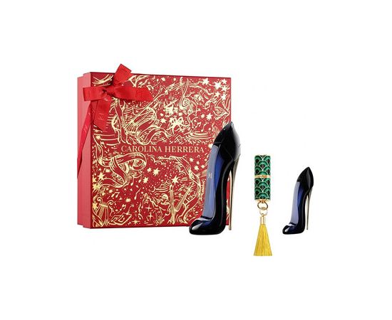 Carolina Herrera Good Girl Dárková sada EDP 80 ml, miniaturka EDP 7 ml a rtěnka 1 g 80ml Dāvanu komplekti