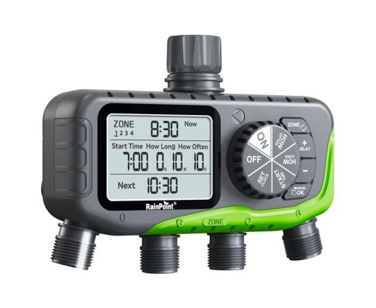 RainPoint 4-Zone Irrigation Controller ITV447 Новинки Для дома и сада 