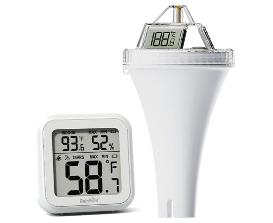 RainPoint Pool Thermometer Jaunumi -Dārzam