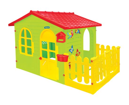 Mochtoys Детский домик садовый с забором 190x127x118  cm 12243 Новости - Детские товары