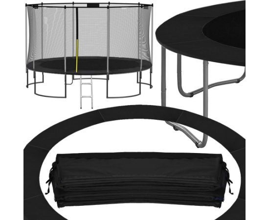 Springos 10FT melns atsperes pārsegs Batuti un aksesuāri