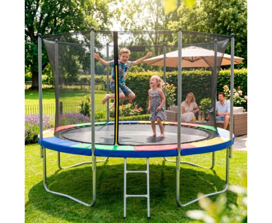 Atsperu pārvalks batutam Springos TP-10FT 305 CM MULTI 10FT Batuti un aksesuāri