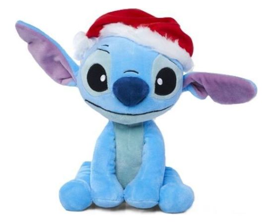 Simba PLUSZAK BN STITCH W CZAPCE MIKOLAJA 25CM FOL12 Mīkstās rotaļlietas
