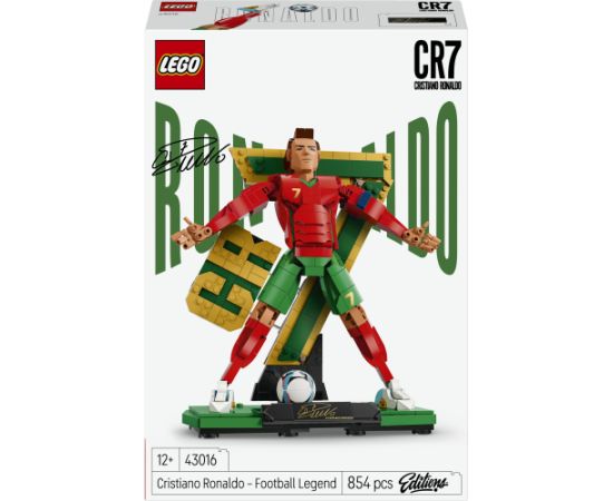 LEGO Editions Cristiano Ronaldo — piłkarska legenda (43016) Новости - Детские товары