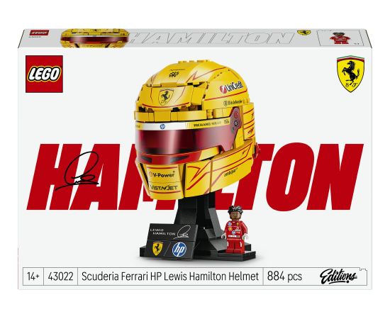 LEGO Editions Kask Lewis Hamilton Scuderia Ferrari HP (43022) Jaunumi, Bērnu preces