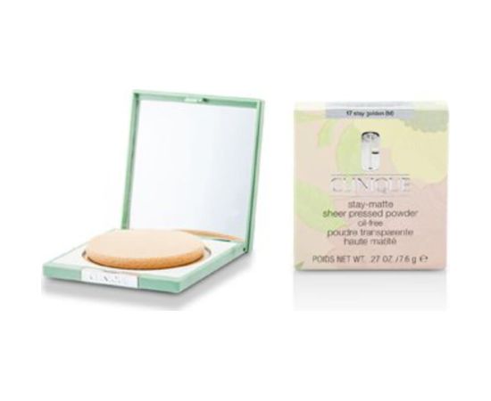 Clinique Stay-Matte Sheer Pressed Powder 7,6 g Dekoratīvā kosmētika