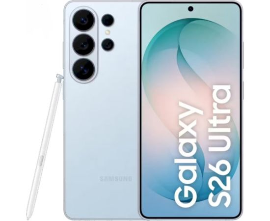 Samsung Galaxy S26 Ultra 5G Viedtālrunis 12GB / 256GB Sky Blue Mobilie telefoni