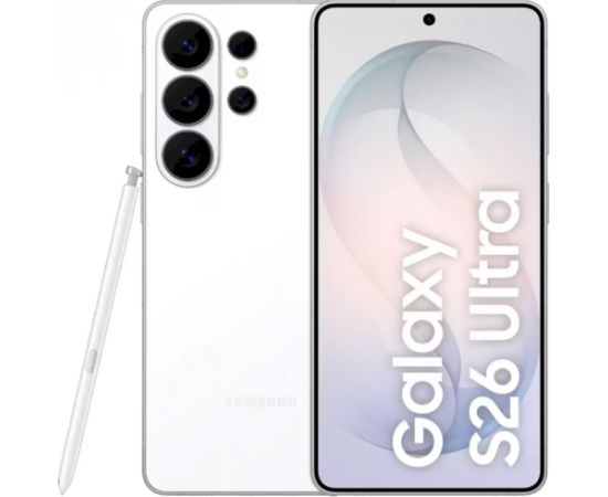 Samsung Galaxy S26 Ultra 5G Viedtālrunis 12GB / 256GB white Mobilie telefoni