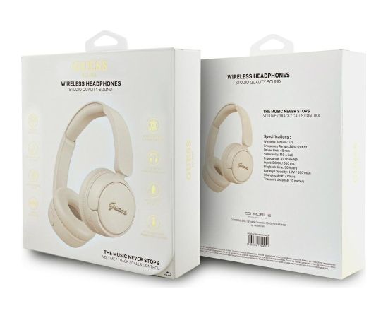 Guess GUBHV6SCE Metal Logo Script Наушники Наушники