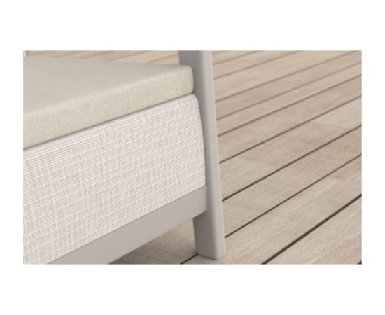 Keter Dārza mēbeļu komplekts Scandi Linea 3 Seater Set oļu pelēks/gaiši bēšs Jaunumi -Dārzam