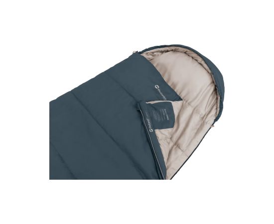 Outwell Campion Lux Sleeping Bag 225 x 85 cm -16 to 5 °C 2 way open - auto lock, L-shape Спальные мешки