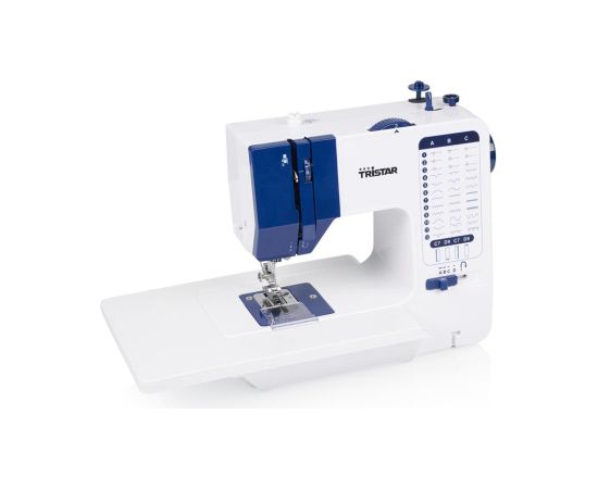 Tristar Sewing machine SM-6005 Number of stitches 38 Number of buttonholes 1 White/Blue Швейные машины