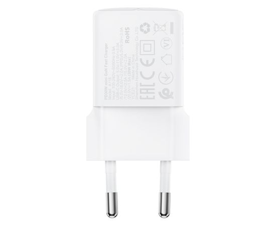 Сетевая зарядка Acefast A118 30W GaN USB-C белая Зарядные устройства