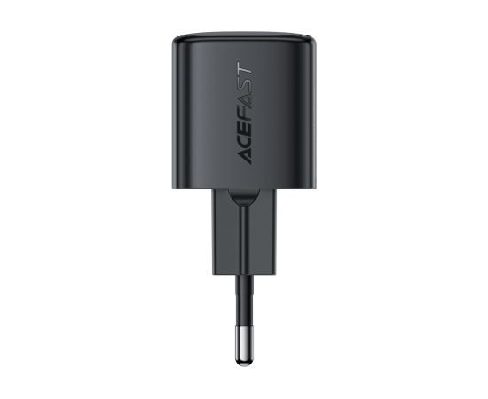 Сетевая зарядка Acefast A118 30W GaN USB-C черная Зарядные устройства