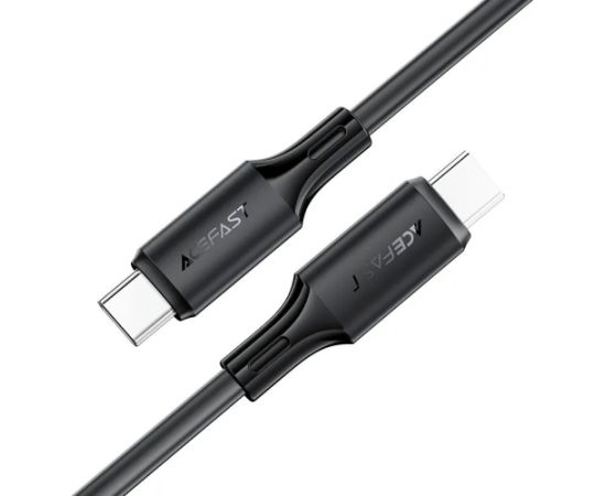 USB cable Acefast C17-03 USB-C to USB-C 1.2m black Data USB kabeļi