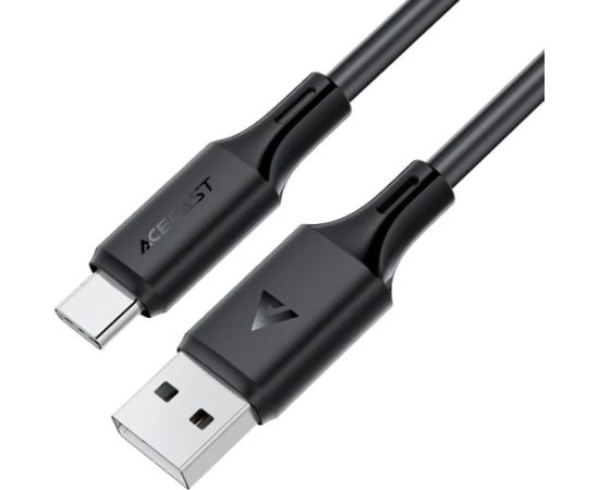 USB cable Acefast C17-04 USB-A to USB-C 1.2m black Data USB kabeļi